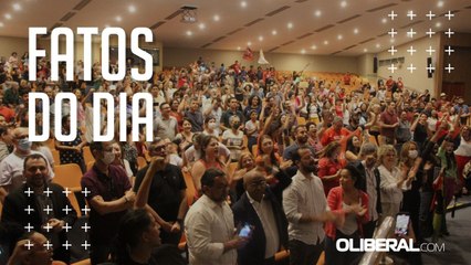 Download Video: Comunidade acadêmica e movimentos sociais realizam ato em defesa da democracia na UFPA