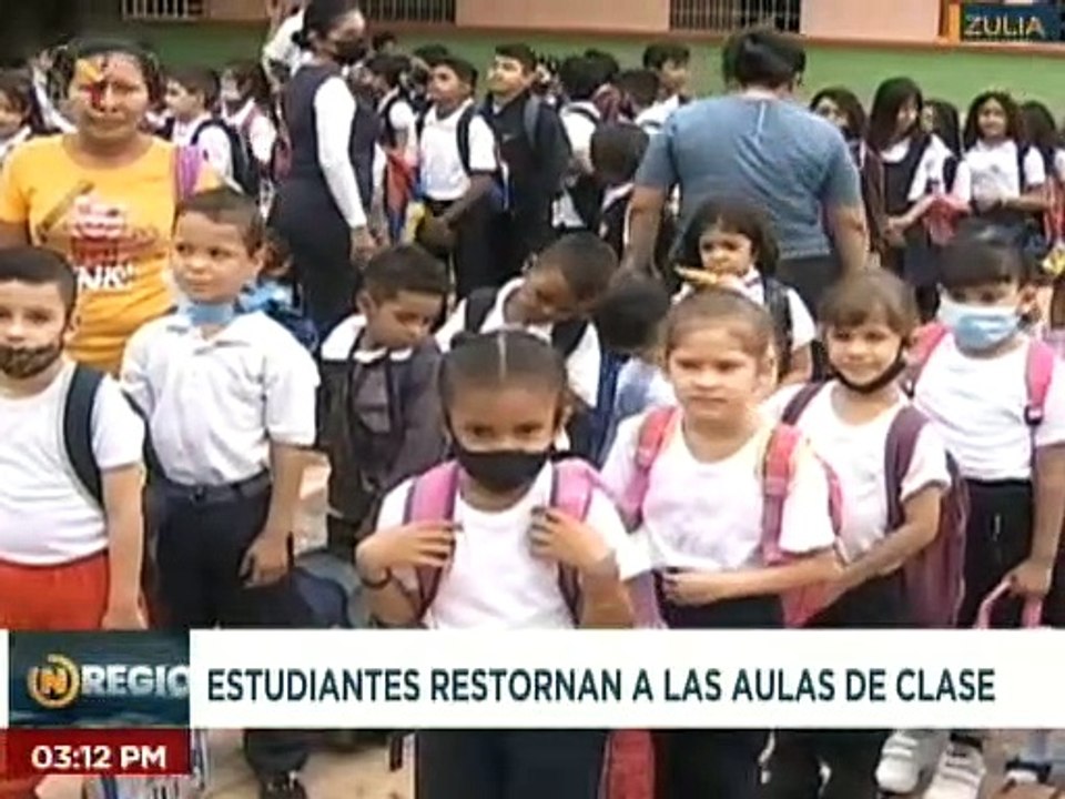 Estudiantes inician segundo momento pedagógico en las instituciones educativas del estado Zulia