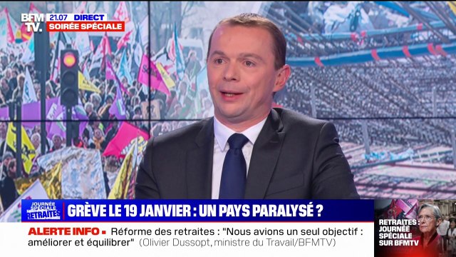 Olivier Dussopt: Baisser les retraites, c'est inconcevable