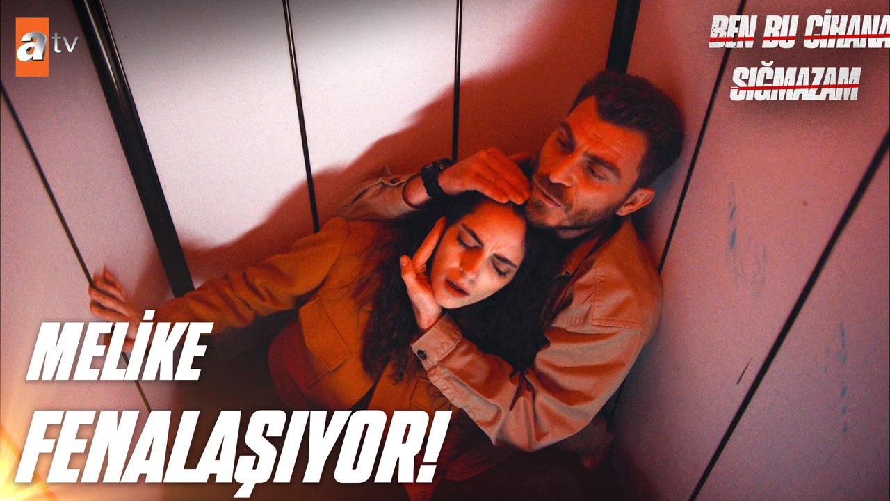 Azamet ve Melike asansörde kalıyor! - Ben Bu Cihana Sığmazam 16. Bölüm