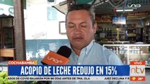 Reduce en 15% el acopio de leche en Cochabamba por los bloqueos en Santa Cruz