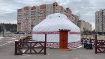 Ukrayna'da farklı şehirlere Kazak Yurt çadırları kurulması planlanıyor