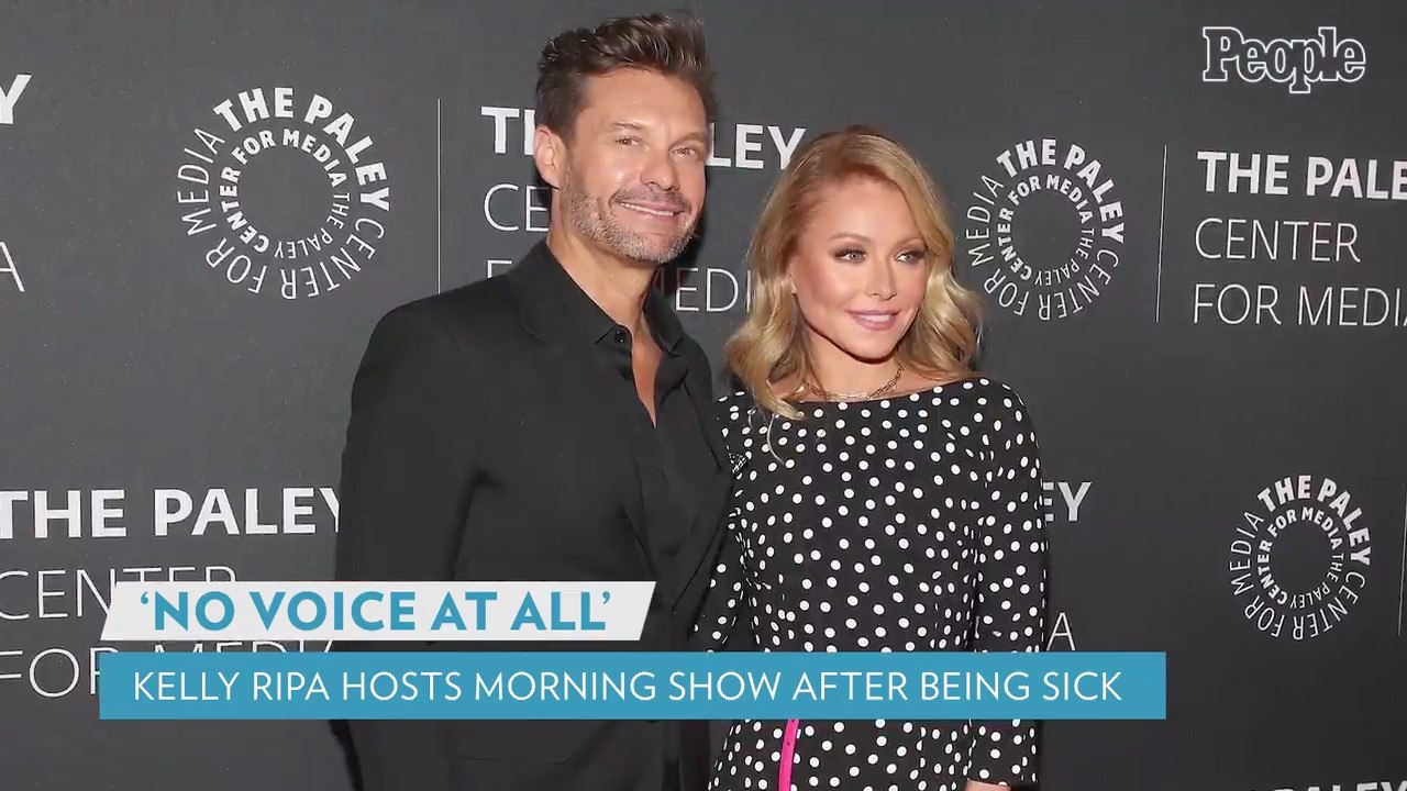 Kelly Ripa Hosts 'Live with Kelly and Ryan' Without Her Voice After Recovering from 'Random' Sickness