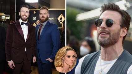 Chris Evans confirms relationship with tender video with girlfriend.