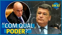 'Um homem, tomou decisões contra todos', diz Viana sobre Moraes