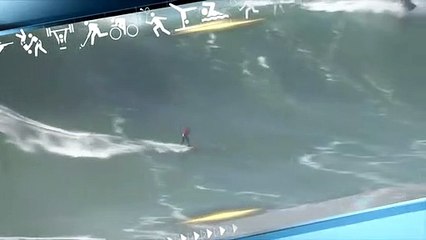 [스포츠영상] 나자레 빅웨이브에서 펼쳐지는 위험천만 서핑