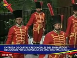 Embajador designado de la República de Malí entrega  Cartas Credenciales ante el Pdte. Maduro