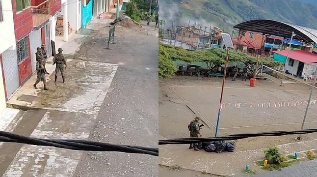 Video: disidencias de las Farc patrullan calles de municipio en Nariño