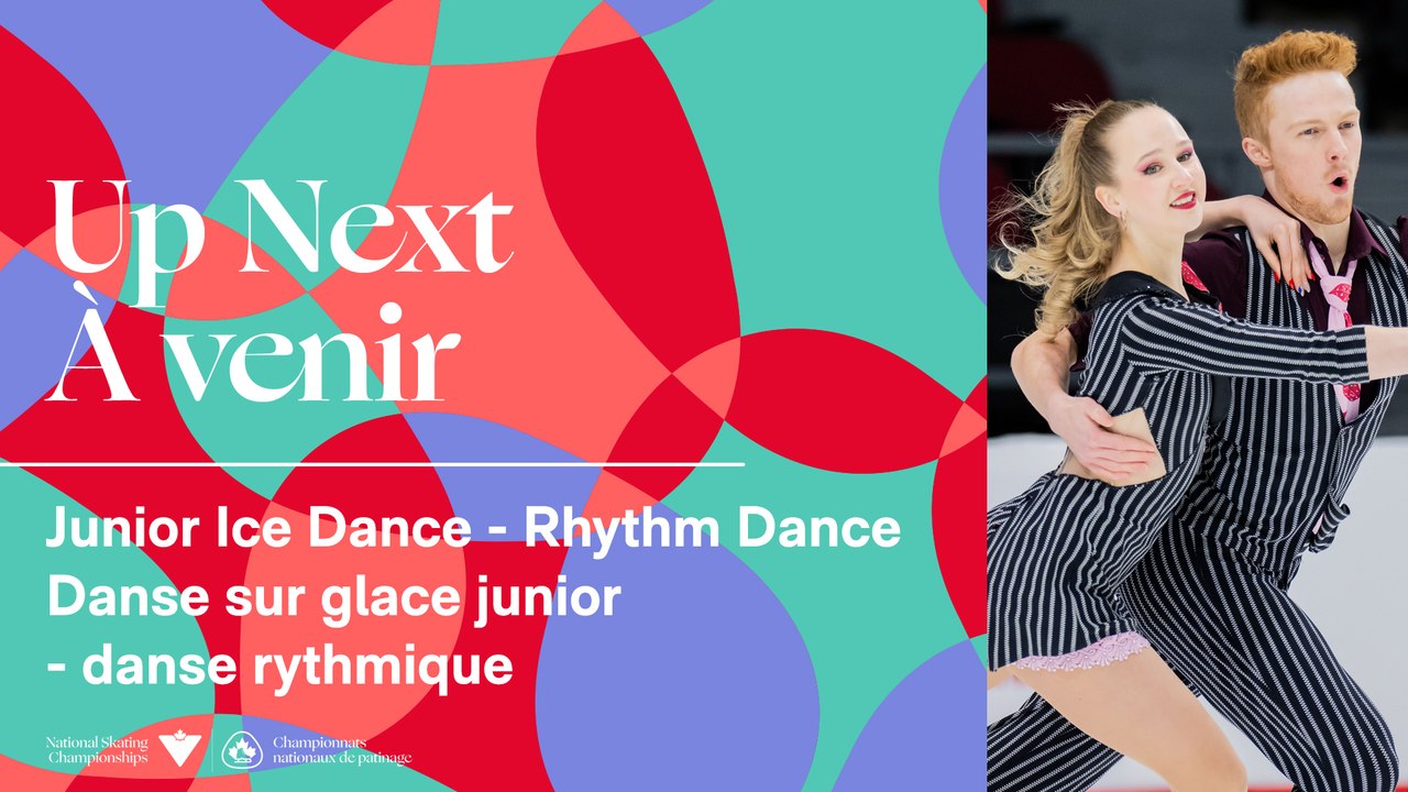 DANSE SUR GLACE JUNIOR DANSE RHYTHMIQUE - Championnats nationaux de patinage Canadian Tire 2023
