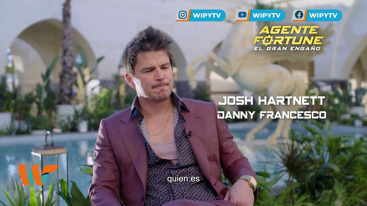 Josh Hartnett cuenta sobre su participación en ‘Agente Fortune: El Gran Engaño’ || Wipy TV