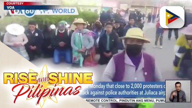 17 patay sa mga kilos-protesta sa Peru