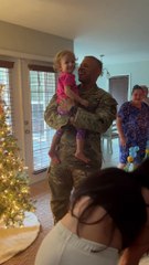 Military Man Surprises His Family