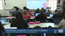 Proposed changes to school funding
