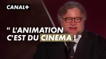 La joie de Guillermo del Toro après sa récompense pour Pinocchio - Golden Globes 2023 – CANAL+