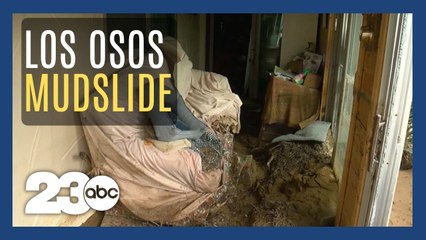 Mudslide ruins homes in Los Osos, California