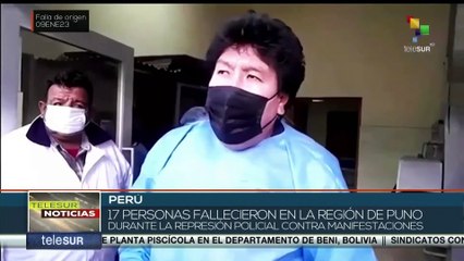 Perú: Gobierno interino de Dina Boluarte es acusado de permitir la violencia contra movilizados
