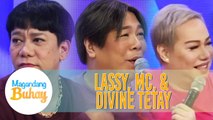 Lassy, ​​MC, and Divine Tetay talk about how much they love Vice | Magandang Buhay