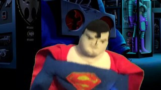 Batman DESTROYS the Justice League with FACTS and LOGIC but it's DCAU plushies