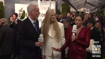 James Cameron Interview on the Golden Globes Red Carpet