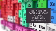 الجدول الدورى PERIODEC TABLE