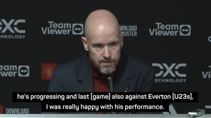 Ten Hag 'sees a future' in Pellistri