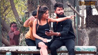 ️Extra hand on shoulder prank (Part-7) @xyz_ajeet #viral