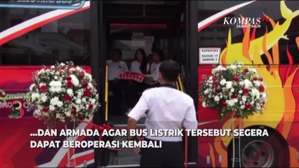 Bus Listrik Trans Semanggi Berhenti Beroperasi, Rute Purabaya- Kenjeran Kosong