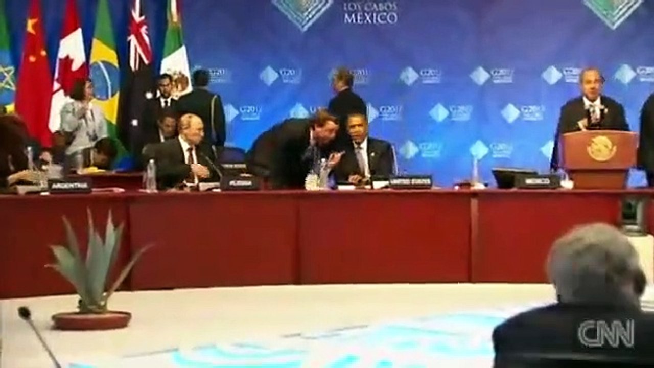 Putin and Obama share a laugh at G-20 (2012) | Hot News chanel