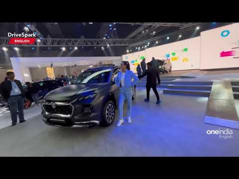 Auto Expo 2023: Maruti Grand Vitara Matte Grey | Punith Bharadwaj  | DriveSpark