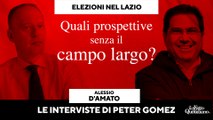 Regionali Lazio, Peter Gomez intervista Alessio D'Amato: quali prospettive senza il campo largo? Segui la diretta