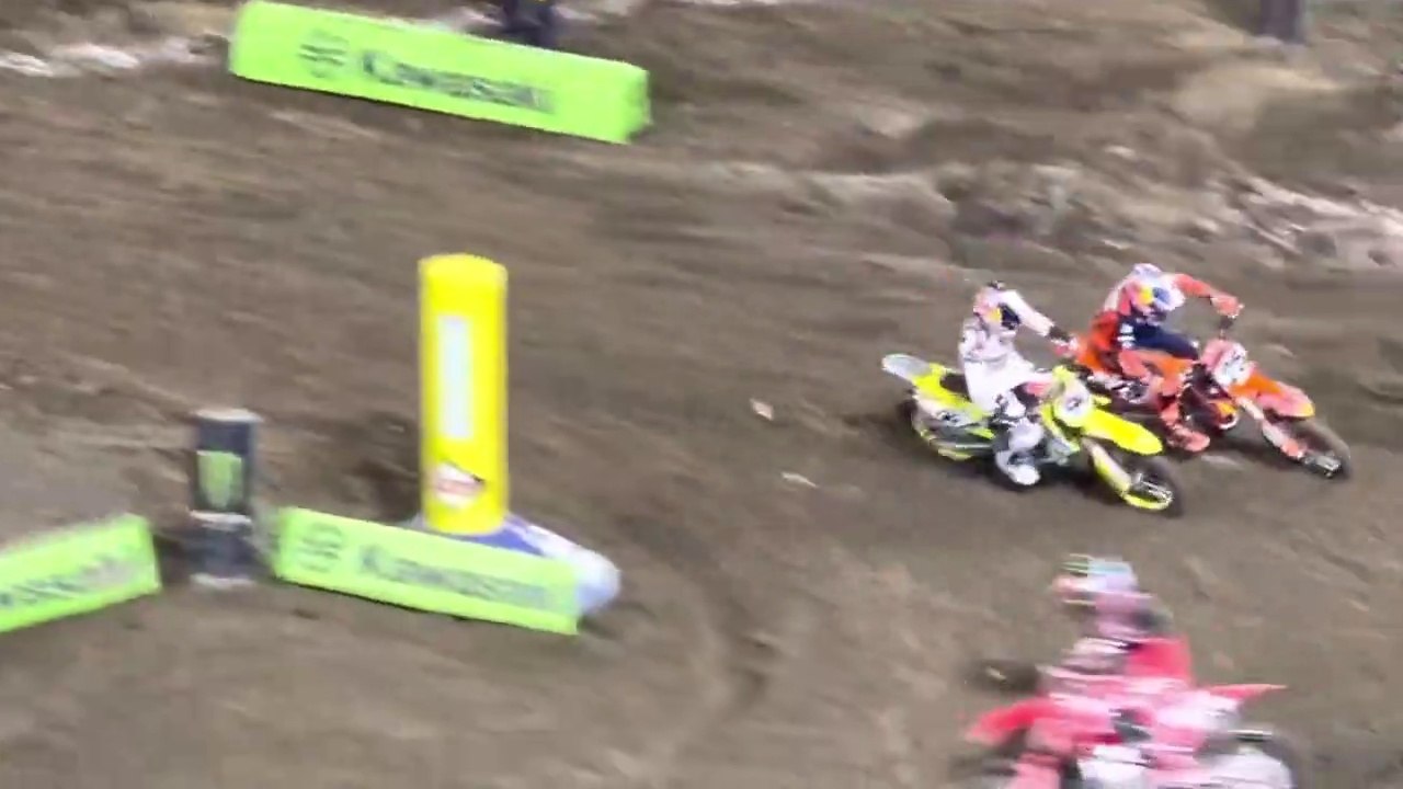 Ken Roczen, Marvin Musquin, Malcolm Stewart, Cooper Weeb 2023 supercross anaheim 1