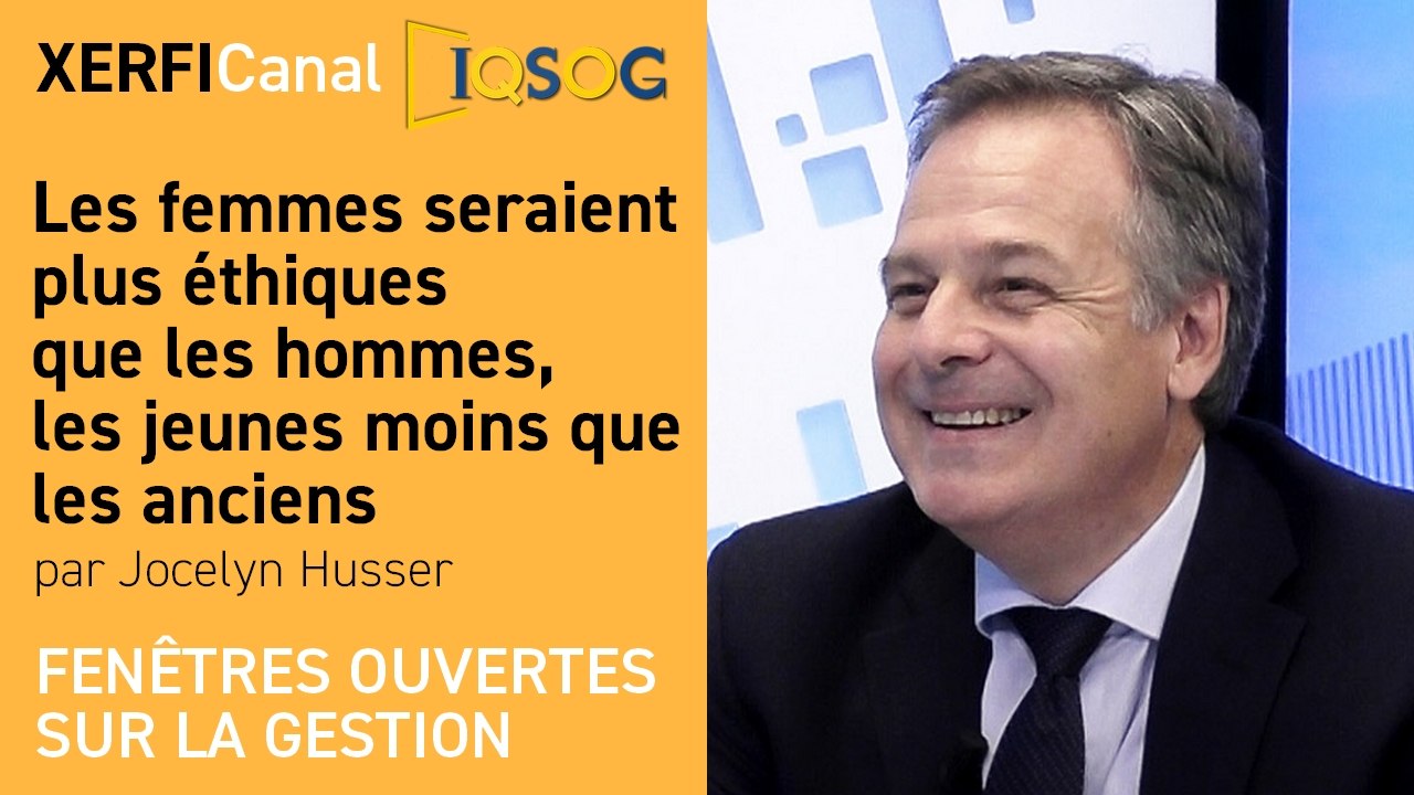 Les femmes seraient plus éthiques que les hommes, les jeunes moins que les anciens [Jocelyn Husser]
