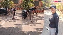 Malaika Arora Diva Yoga के बाहर हुईं Spot, चलते-चलते Malaika ने क्यों निकाली अपनी चप्पल? | FilmiBeat