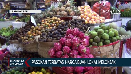 Pasokan Terbatas, Harga Buah Lokal Melonjak