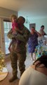 Military Man Surprises His Family
