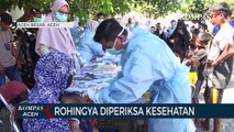 184 Imigran Rohingya yang Terdampar di Aceh Besar Diperiksa Kesehatan