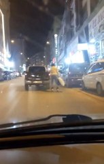 Bursa'da patenli gencin tehlikeli yolculuğu kamerada