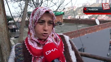 Trabzon'da 60 tonluk kayanın dibindeki 19 ev için yıkım kararı çıktı