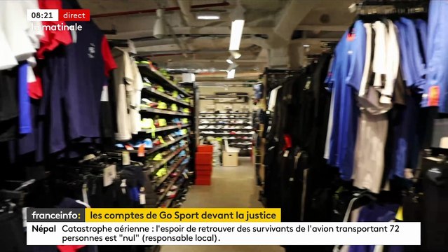 Le distributeur d'articles sportifs Go Sport est-il en cessation de paiement: Le tribunal de commerce de Grenoble se penche sur le dossier de ce groupe qui emploie 2.160 salariés en France - VIDEO