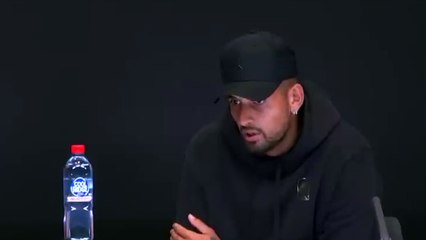 Open d'Australie 2023 - Nick Kyrgios : "Honestly, I'm just exhausted from everything, and obviously pretty brutal. One of the most important tournaments of my career. It hasn't been easy at all"