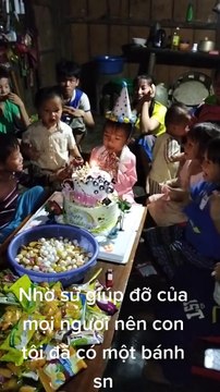 Nhờ sự giúp đỡ, bé gái đã có buổi sinh nhật đúng nghĩa bên cạnh bạn bè