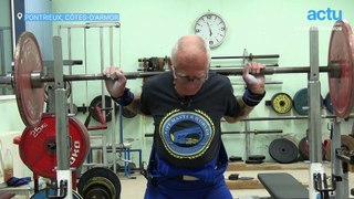 À 76 ans, Jacques soulève encore 180 kilos