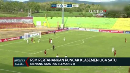 PSM Pertahankan Puncak Klasemen Liga Satu