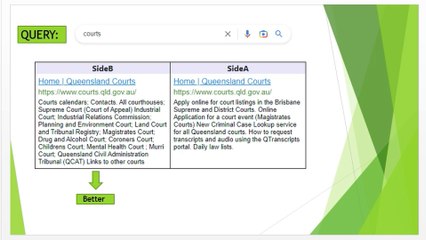 Compare Search Results English V2 UHRS Qualification