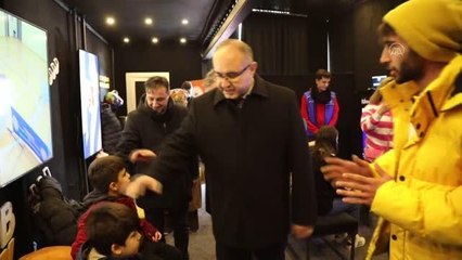 Gençlik ve Spor Bakanlığının gezici tırı Çubuk'ta