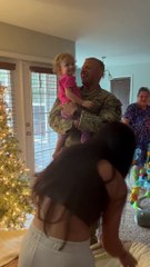Military Man Surprises His Family