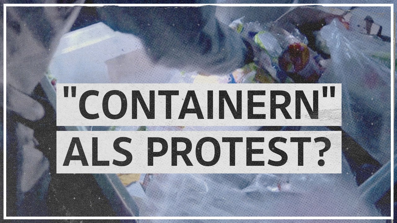 Containern: sozial, ökologisch - aber illegal