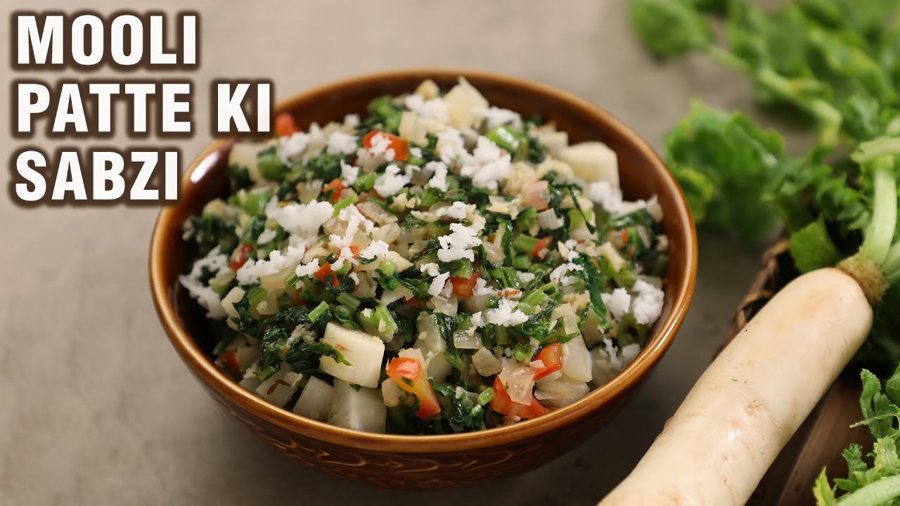 Mooli Patte ki Sabzi Recipe Healthy Radish Leaves Sabzi Lunch Box