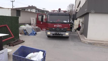 Hastanede çıkan yangın kontrol altına alındı