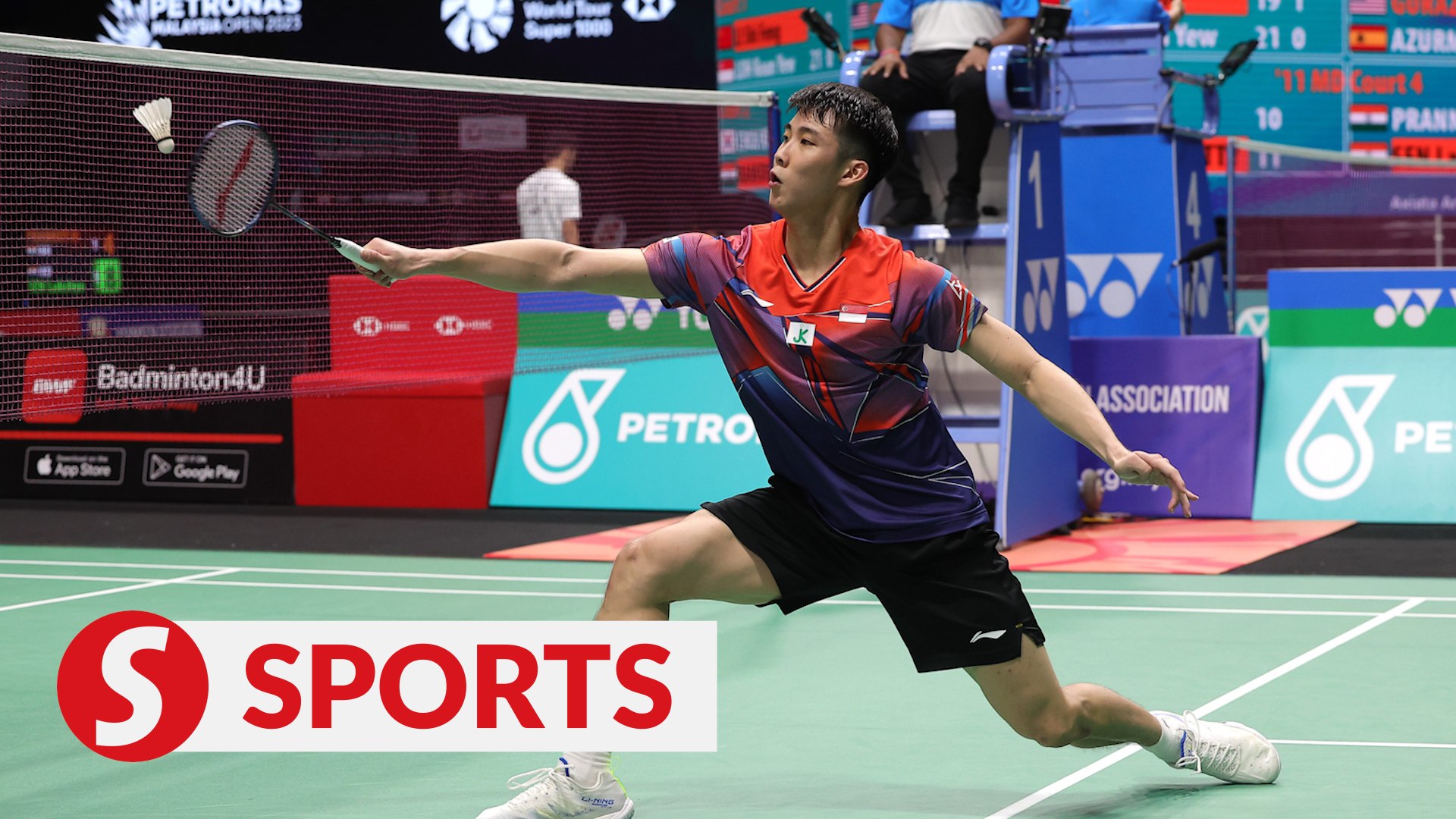 Malaysia Open Loh Kean Yew cruises into the second round